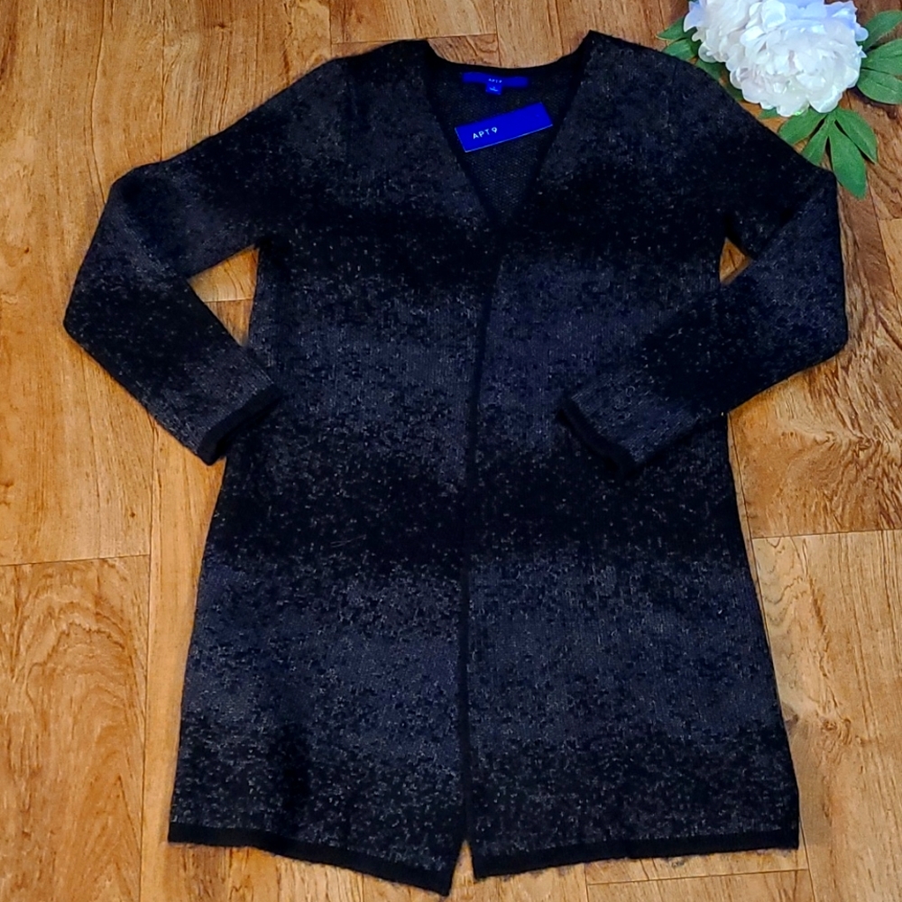 Apt 9. long cardigan sweater in Size S.